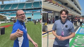Un aperçu des installations au Grand Prix de Miami