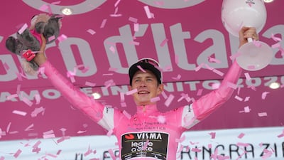 Vingegaard confirme sa victoire au Giro avant l'étape finale
