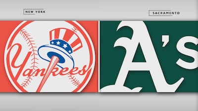 Yankees 13 - Athletics 8