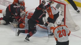Taylor Hall porte un très dur coup aux Flyers en prolongation