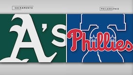 Athletics 12 - Phillies 1