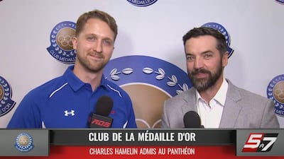 Charles Hamelin admis au Club de la médaille d’or 