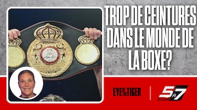 Y a-t-il trop de ceintures en boxe?