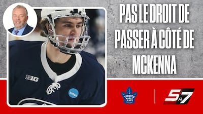 McKenna au premier rang, peu importe