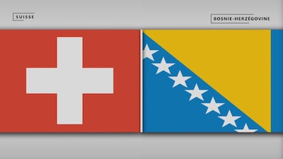 Suisse 4 - Bosnie-Herzégovine 1