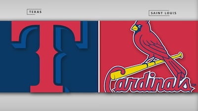 Rangers 2 - Cardinals 1