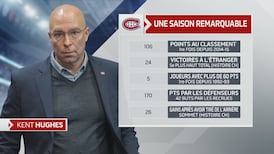 Kent Hughes donne l'heure juste après une saison remarquable