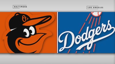 Orioles 12 - Dodgers 1