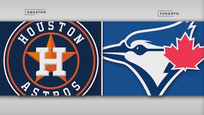 Astros 3 - Blue Jays 1