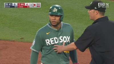 Les bancs se vident entre Yankees et Red Sox