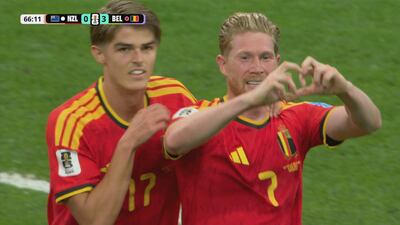 De Bruyne fait lui aussi bouger les cordages