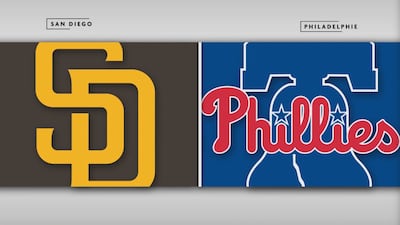 Padres 2 - Phillies 3