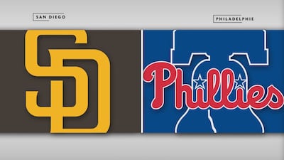 Padres 2 - Phillies 3