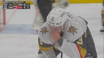McNabb atteint de plein fouet au visage