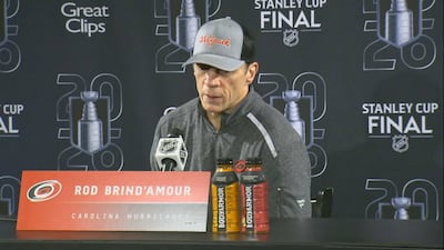 Brind’Amour ne s’en fait pas pour Andersen