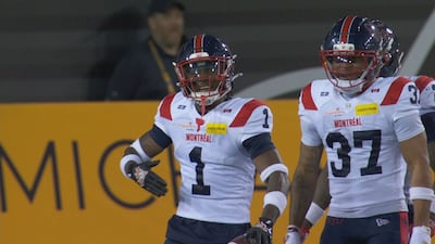 Une interception pour un touché relance les Alouettes