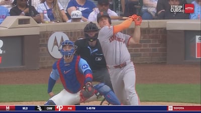 Matt Chapman étire les bras pour un grand chelem