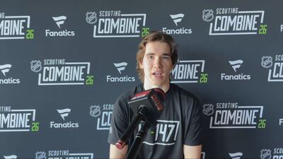 « Je suis capable de tout faire sur la patinoire » - Liam Lefebvre
