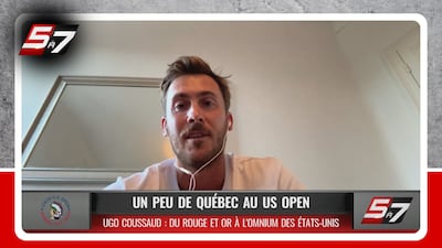 Ugo Coussaud, de l'Université Laval à l'Omnium des États-Unis