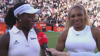 « C’est un grand honneur de jouer avec Serena »
