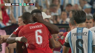 Embolo reçoit un carton rouge pour avoir simulé
