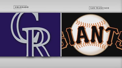 Rockies 1 - Giants 3