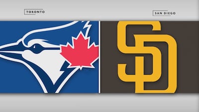 Blue Jays 7 - Padres 8