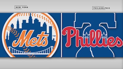 Mets 1 - Phillies 6