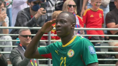 Diarra place les Lions de la Teranga en avant