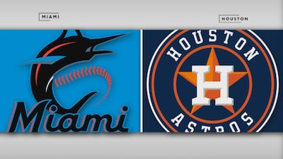 Marlins 5 - Astros 8