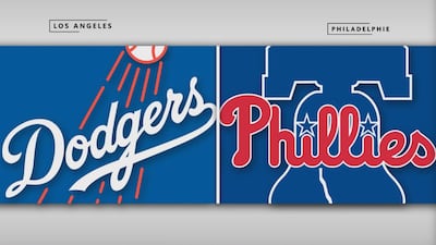 Dodgers 7 - Phillies 10