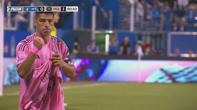 Suarez ouvre la marque et rend hommage à Berterame