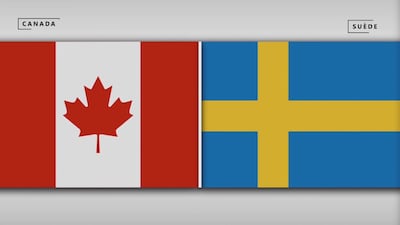 Suède 5 - Canada 3