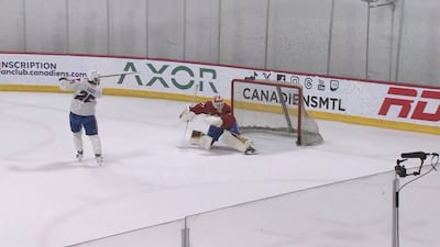 Hage se démarque en matchs intra-équipes