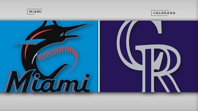 Marlins 4 - Rockies 14