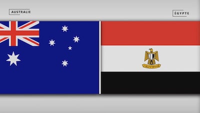 Australie 1 (2) - Égypte 1 (4)