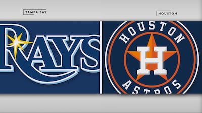 Rays 8 - Astros 10