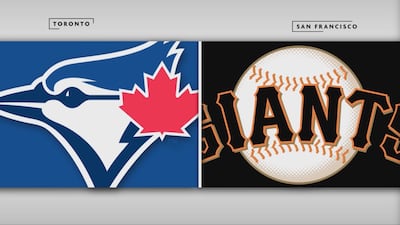 Blue Jays 1 - Giants 10
