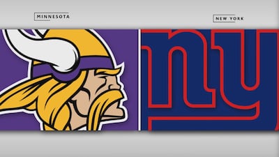Vikings 13 - Giants 10