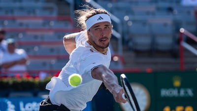 Le favori Zverev frustre Atmane