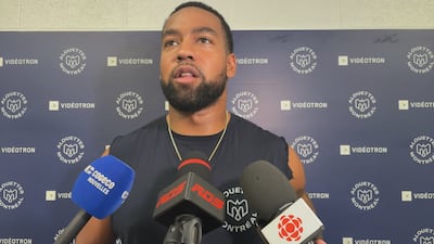 « Ça m'a fait réaliser à quel point je suis chanceux en tant que Québécois de jouer ici »