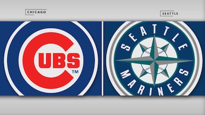Cubs 5 - Mariners 6 (10 manches)