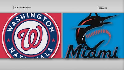 Nationals 2 - Marlins 6