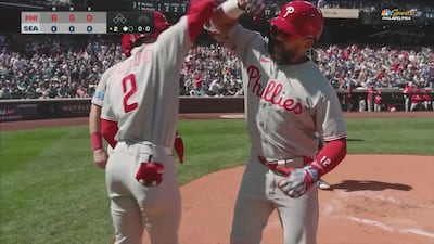 Schwarber atteint le plateau des 40 circuits