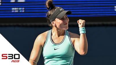 Andreescu à un match de se qualifier