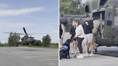 Du golf, un hélicoptère militaire et des pitous pour Suzuki!