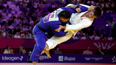 Reyes remporte l'or en judo 