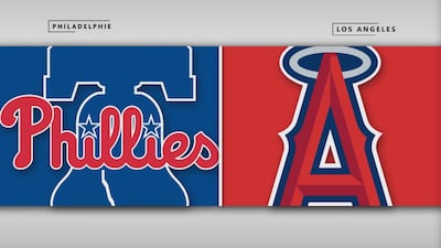 Phillies 5 - Angels 2