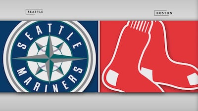 Mariners 8 - Red Sox 9 (10 manches)