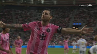 Encore un doublé pour Messi